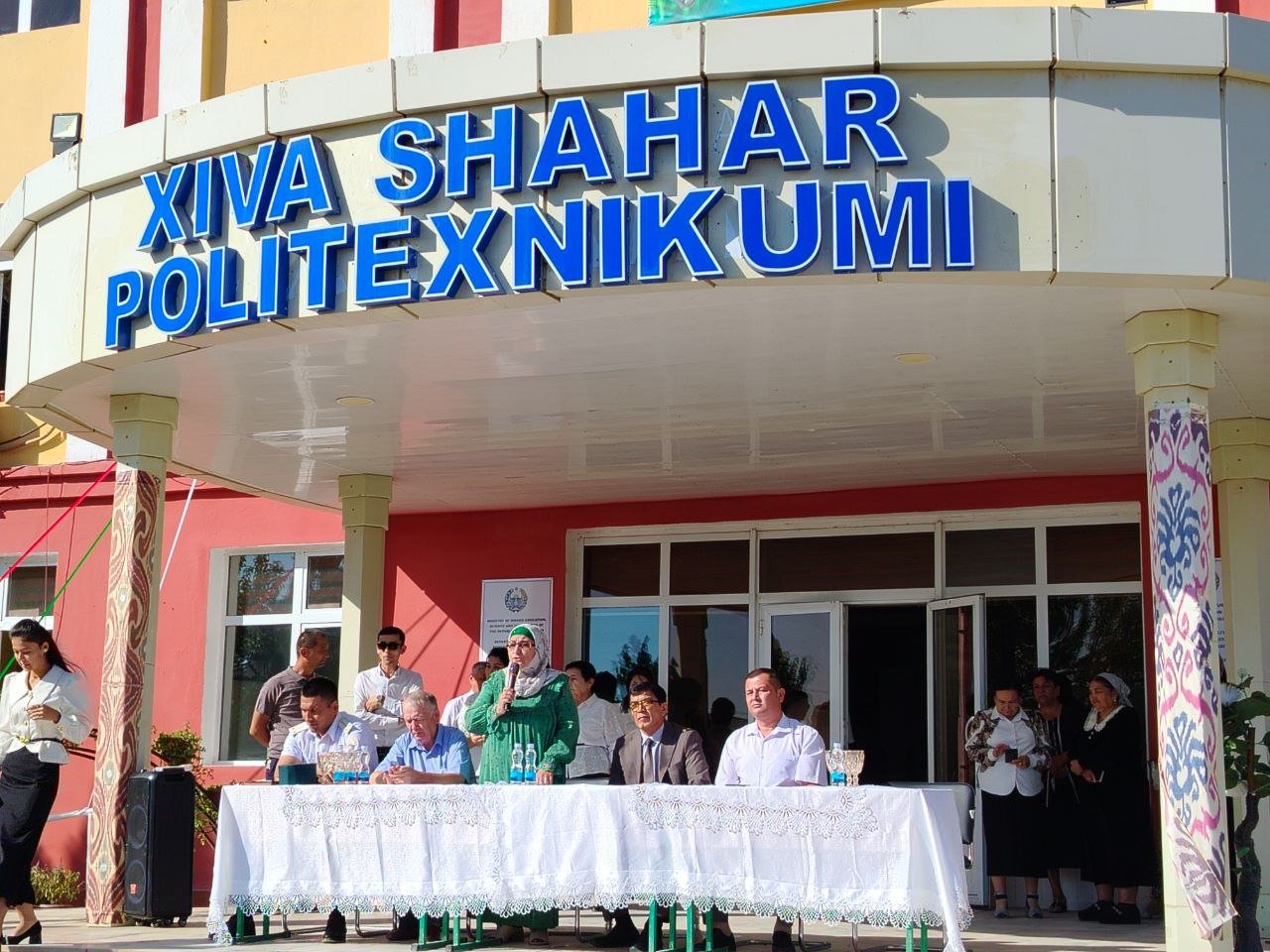 Xiva Shahar Politexnikumi ochilishi